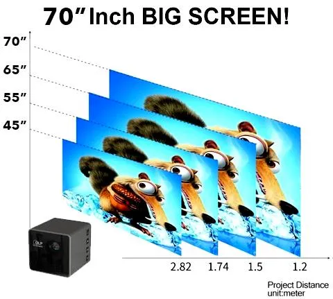 DLP POCKET SMART PROJECTOR   WIFI