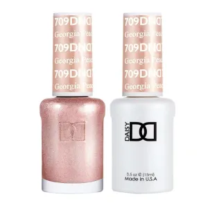 DND / Gel Nail Polish Matching Duo - Georgia Peach 709