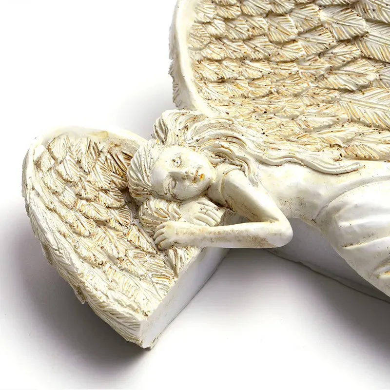 Door Frame Redemption Angel Resin Ornament Home Decor Statue Church Utensils
