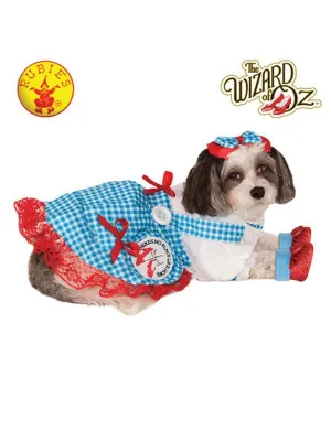 Dorothy Pet Costume Size Xl