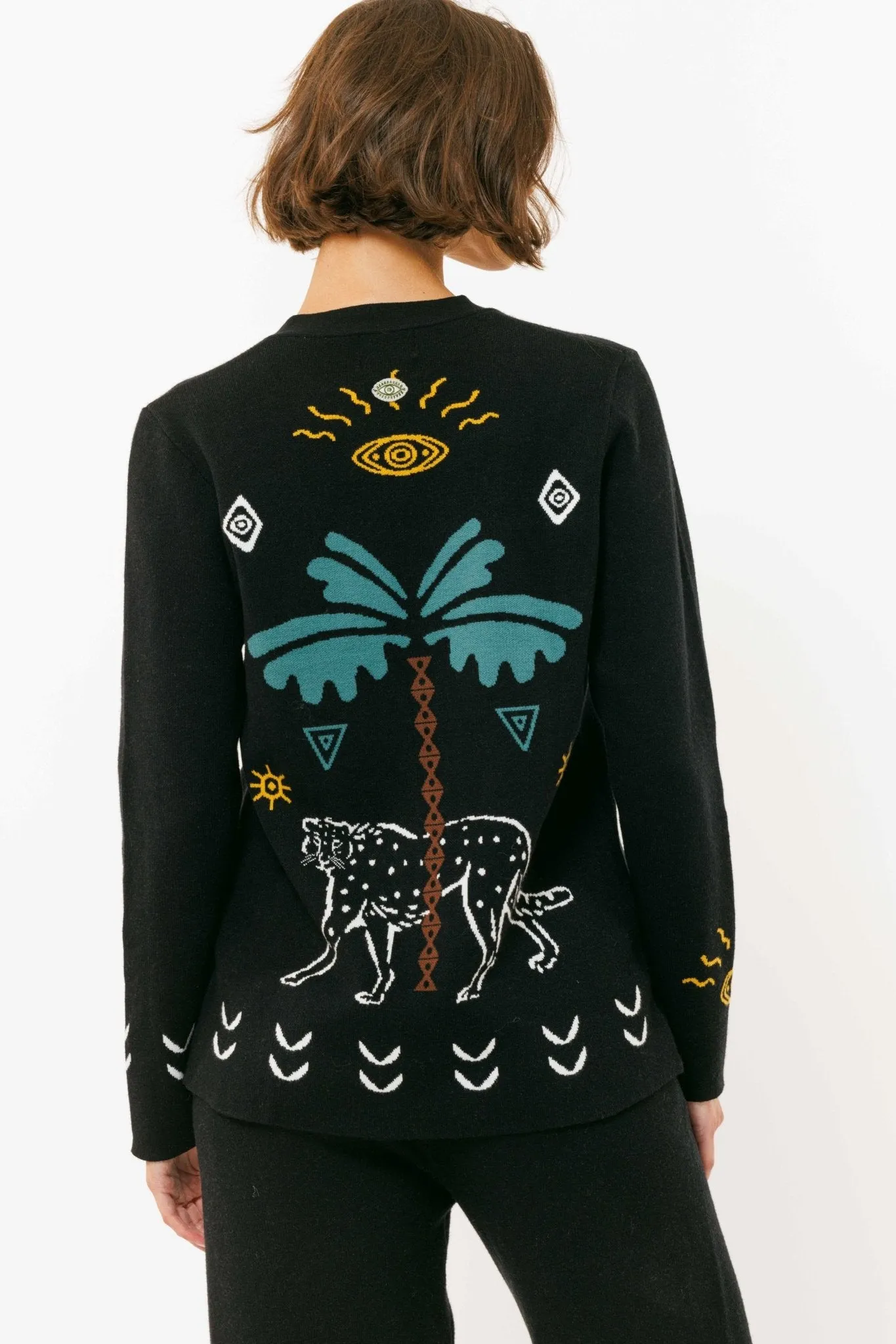 Eye Knitted Cardigan