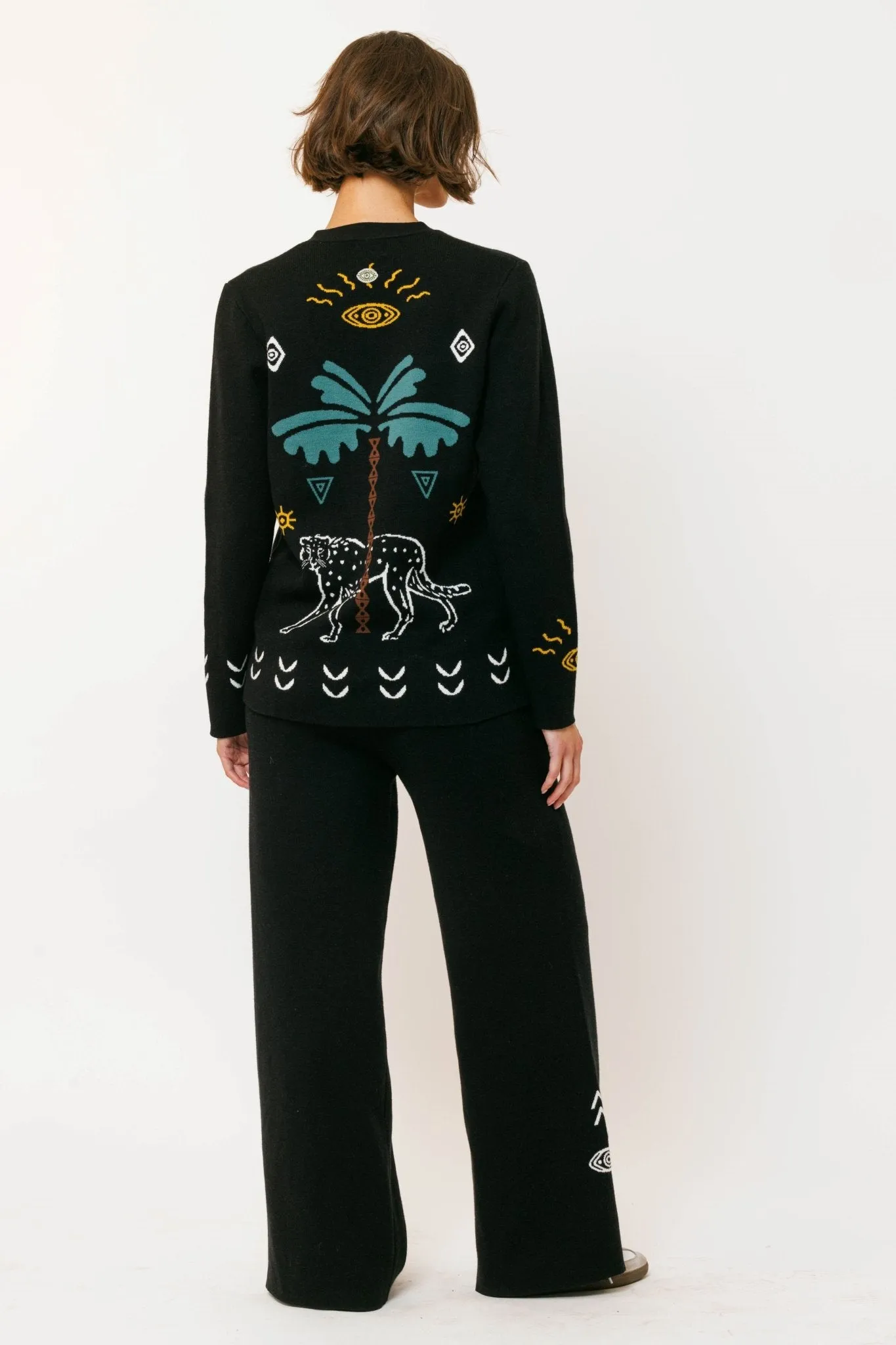 Eye Knitted Cardigan