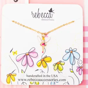 Fairy Enamel Charm Children's Necklace