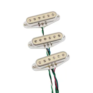 Fender CuNiFe Stratocaster Single-coil Pickup Set
