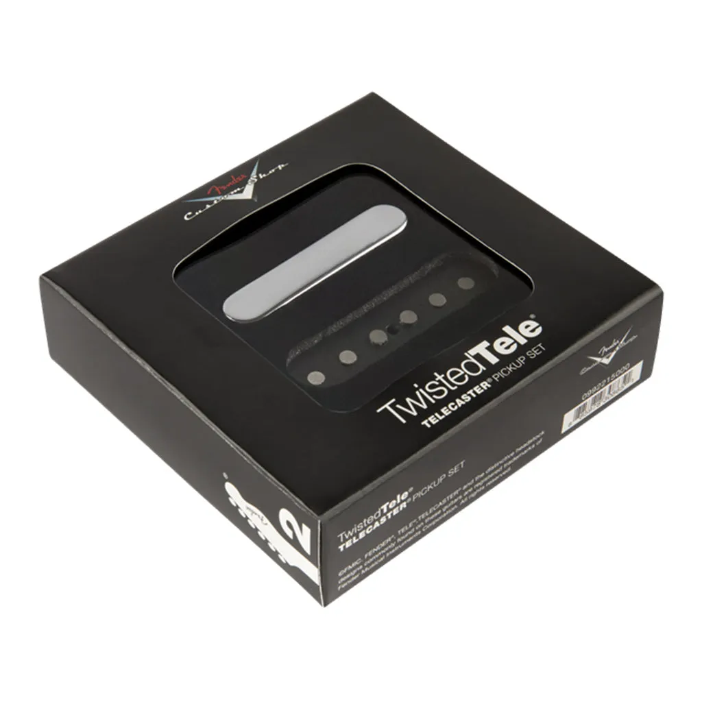 Fender Twisted Tele® Pickups - Black/Chrome