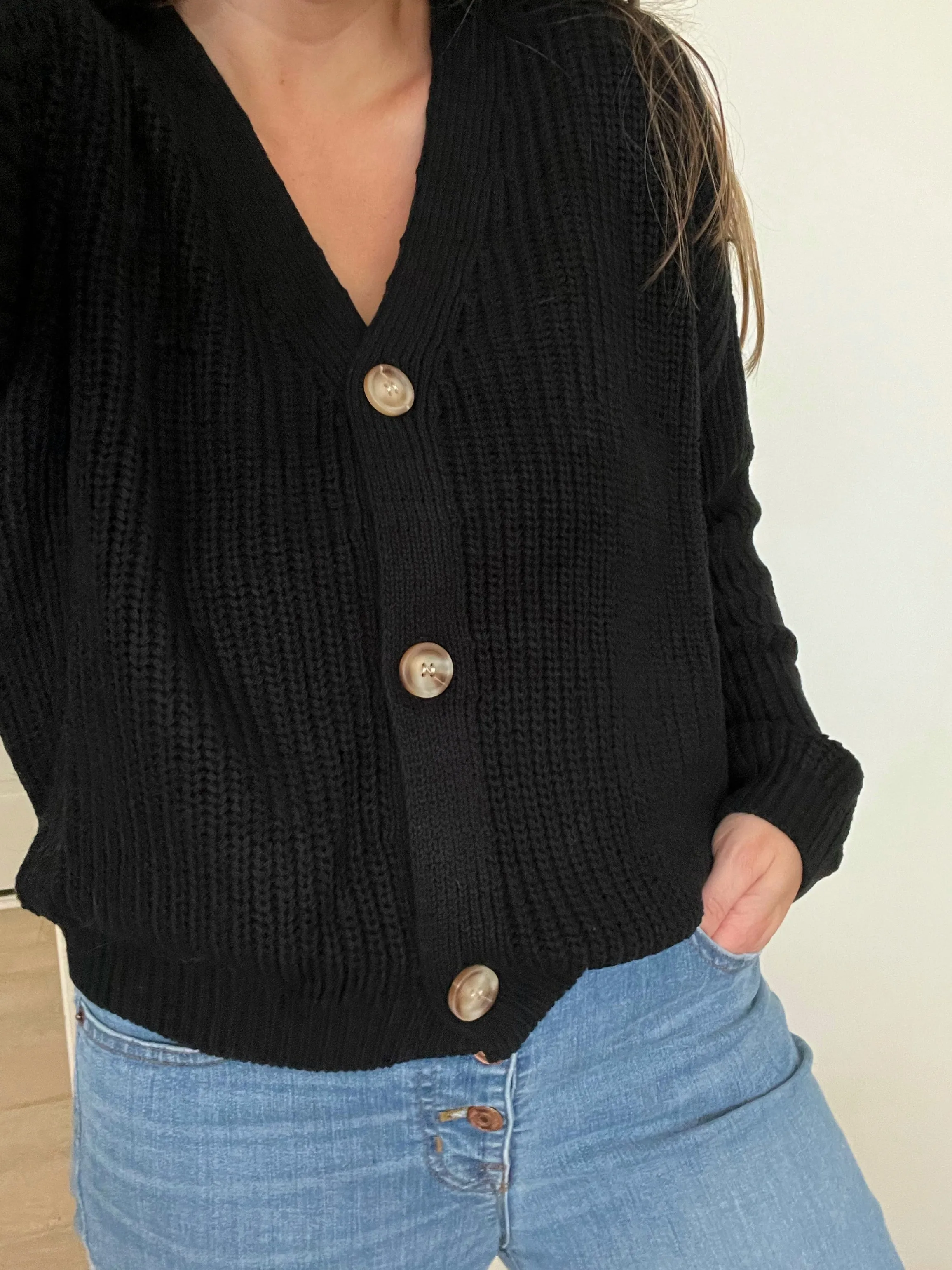 Fisherman Knit Cardigan