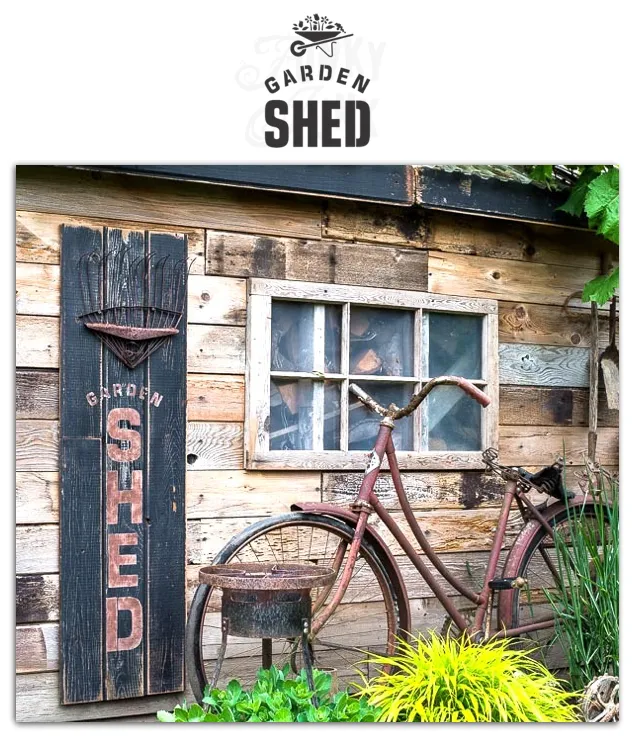 FJ093 Garden Shed - 3 variations