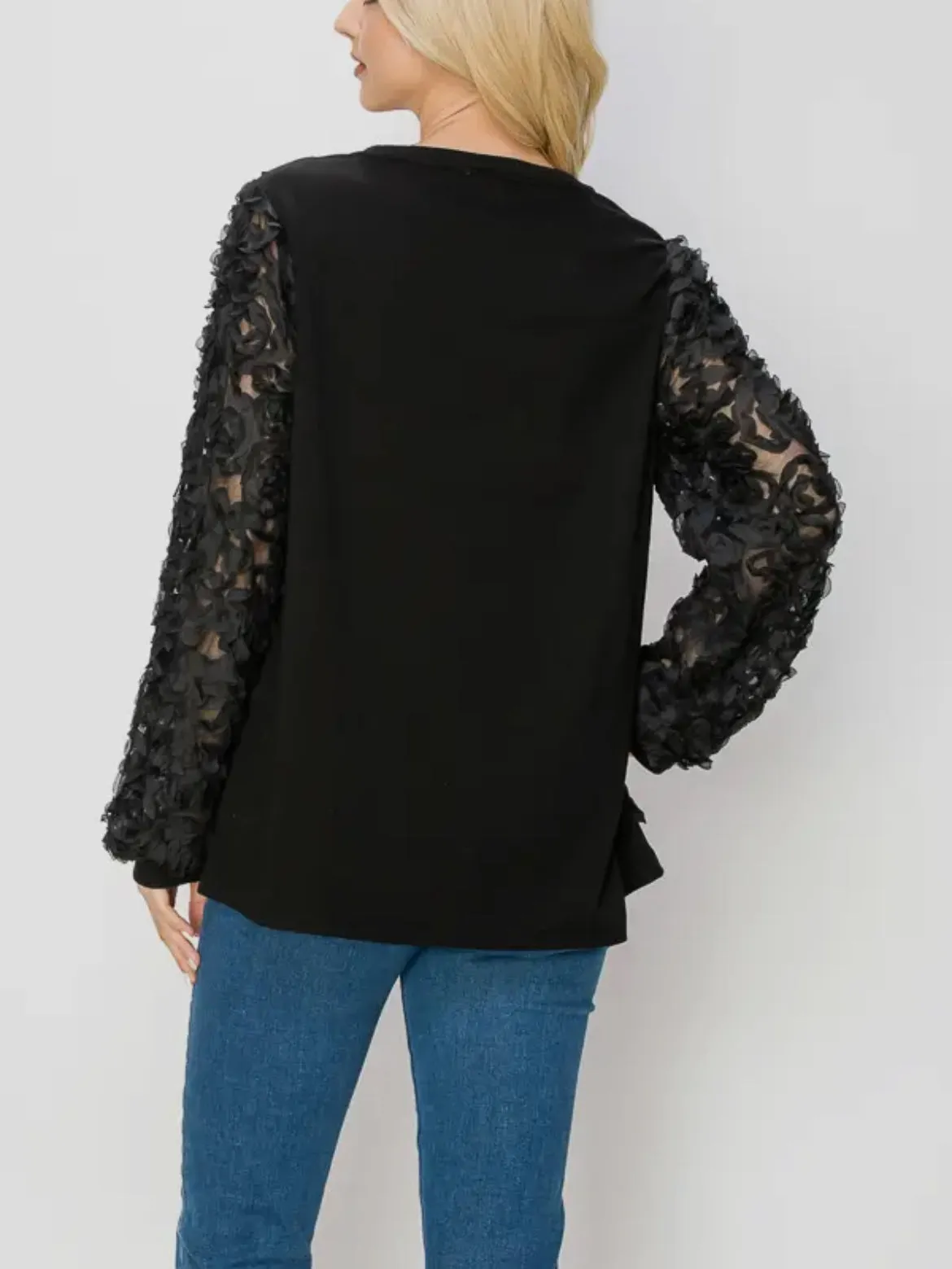 Flower Swirl Top
