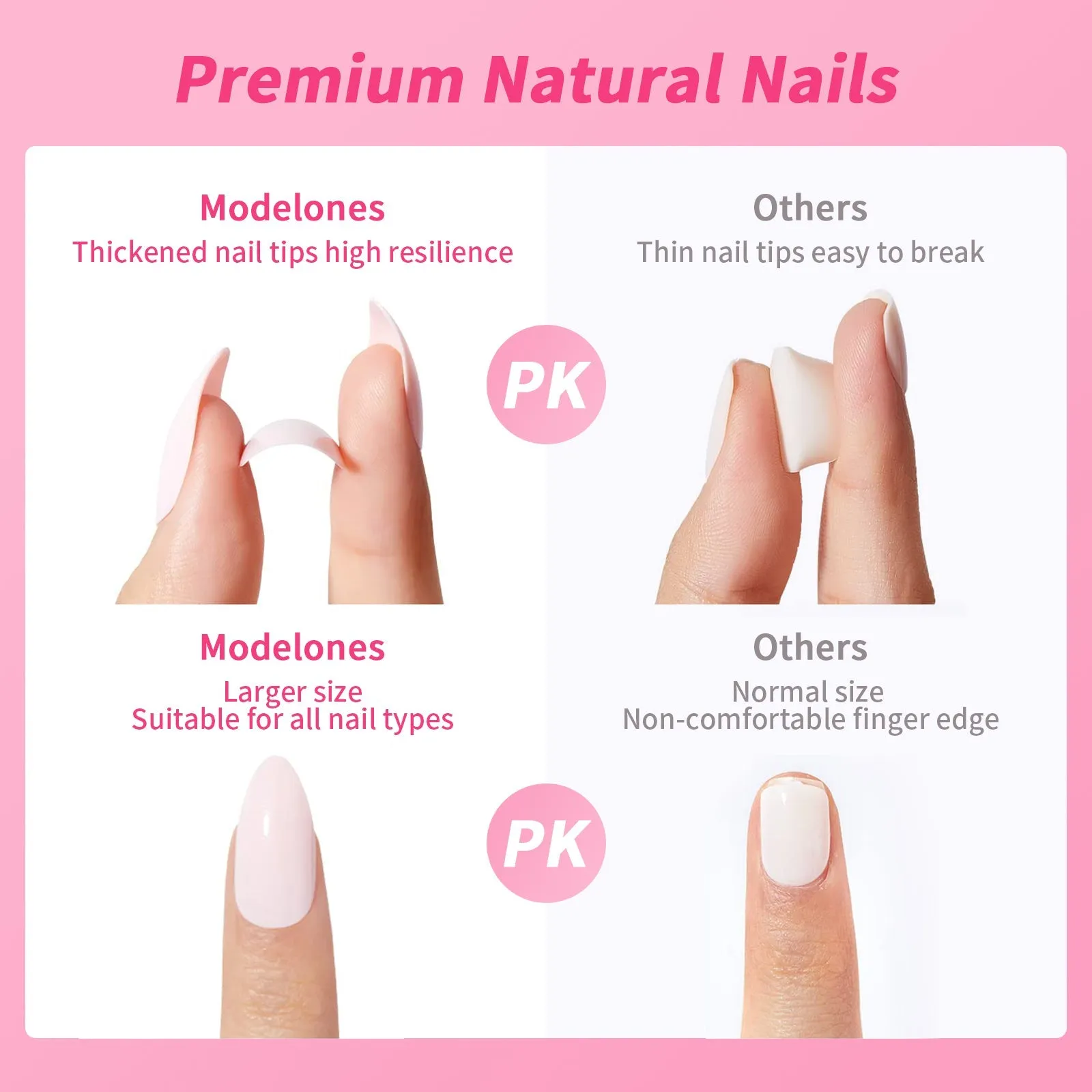 Fofosbeauty 24pcs Press on Nails, Fake Nails, Full Cover Acrylic Nails for Girls Women Kids, Square Fashion Special Purple Stripes