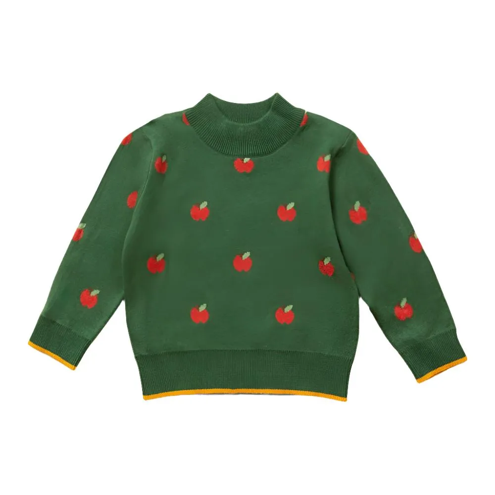 From One To Another Apple Knitted Jumper