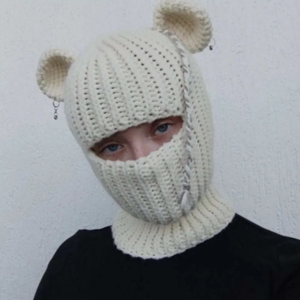 Fun Halloween Knitted Hat