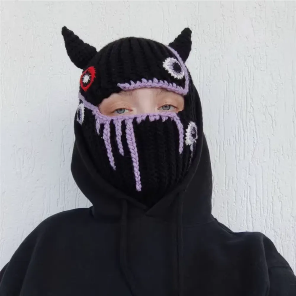 Fun Halloween Knitted Hat