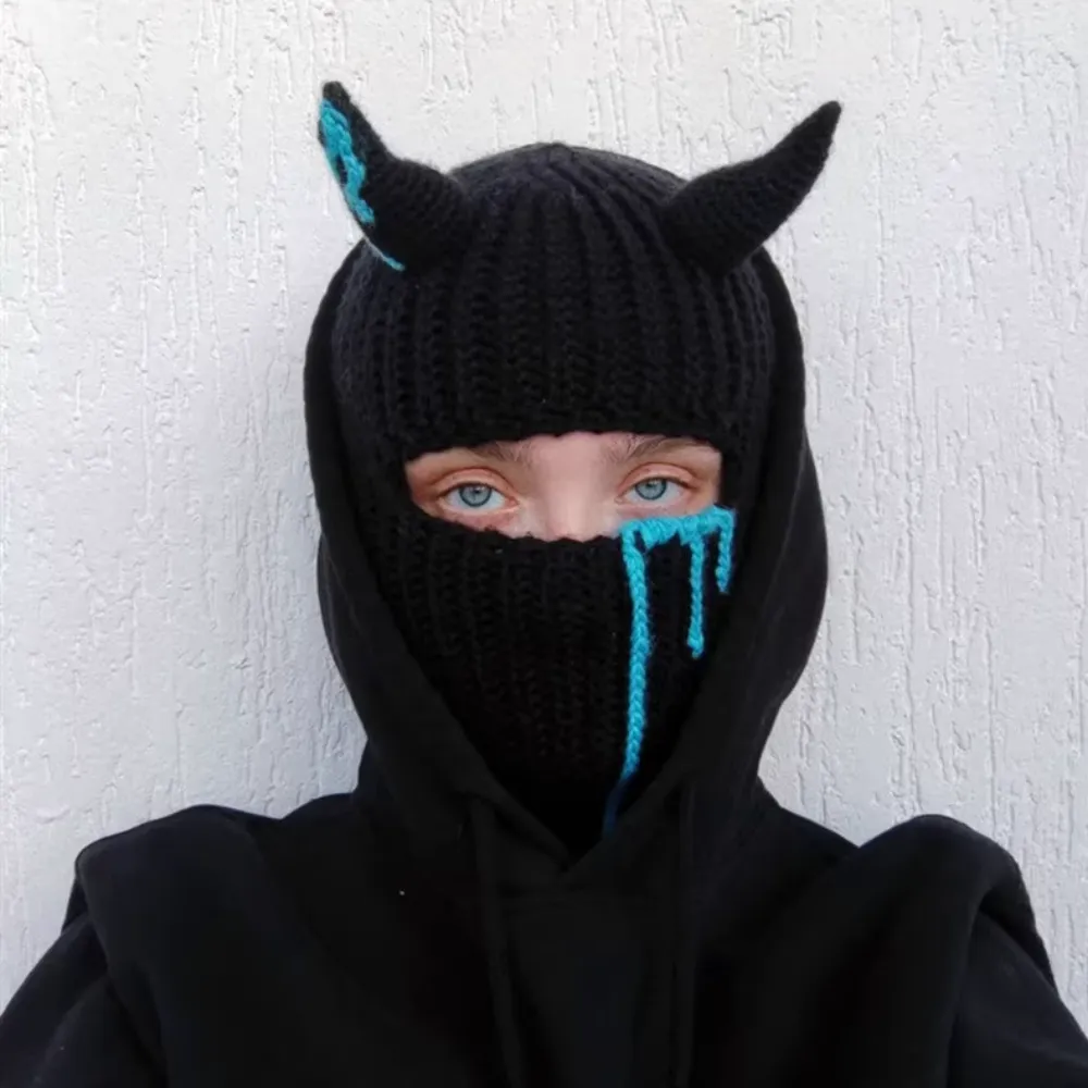 Fun Halloween Knitted Hat