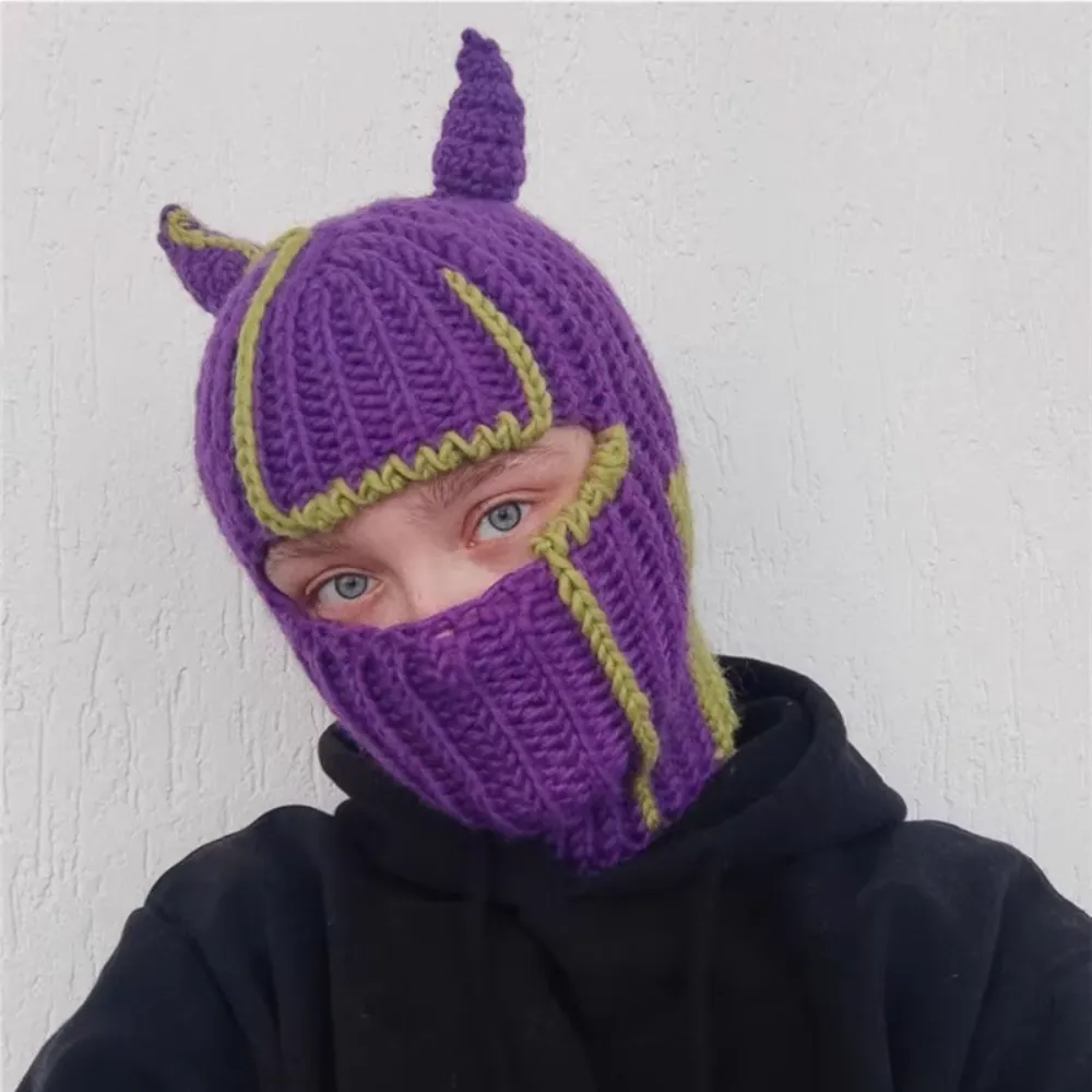 Fun Halloween Knitted Hat