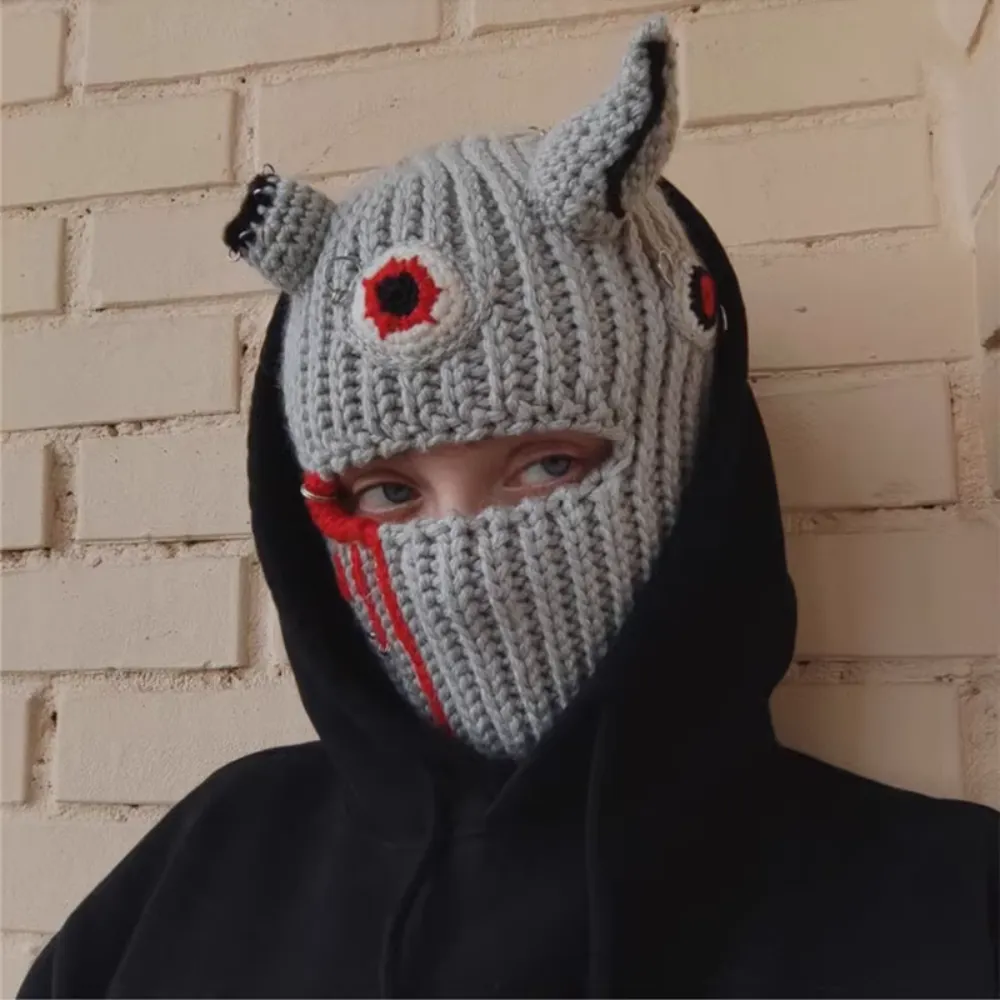 Fun Halloween Knitted Hat