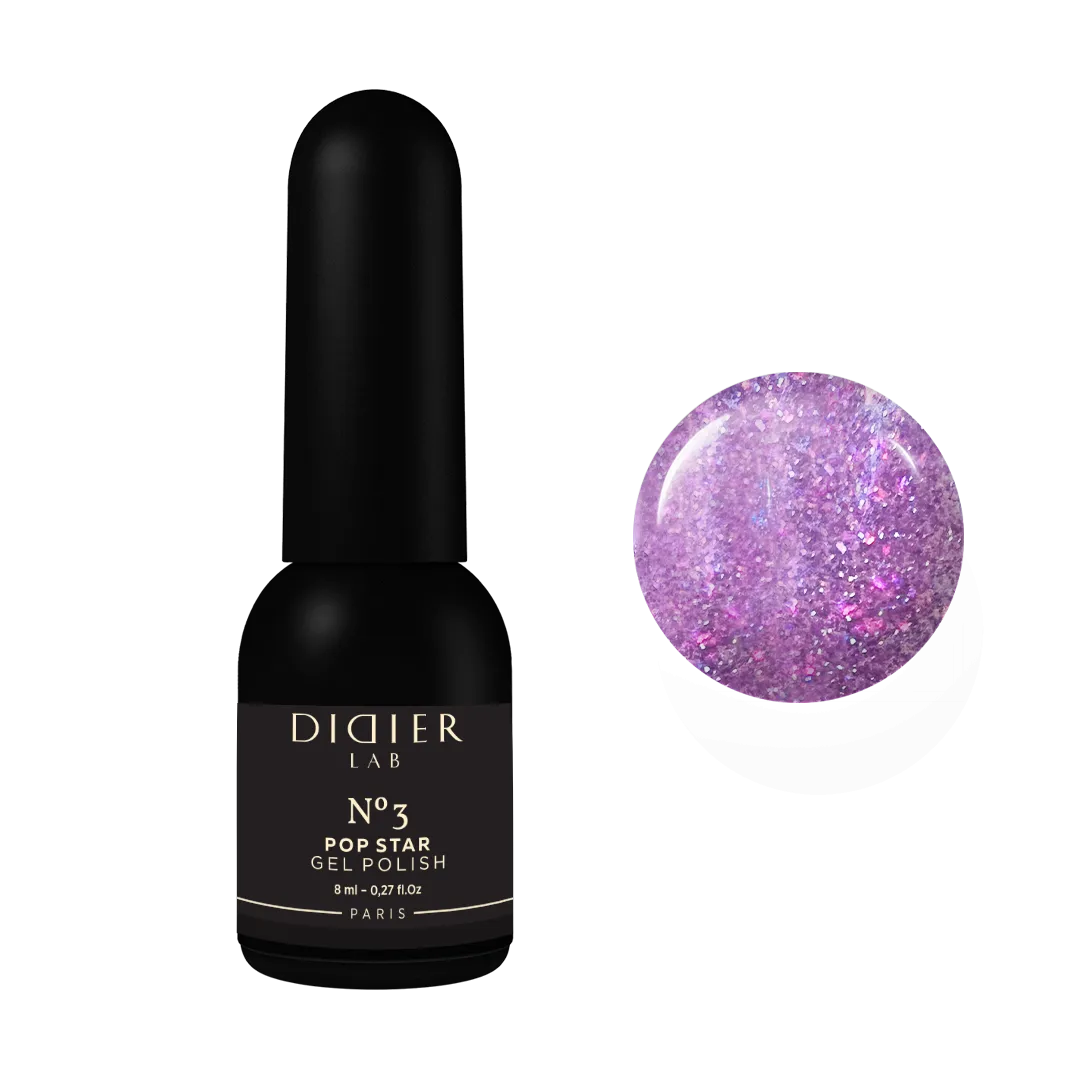 Gel Polish POP Star, Didier Lab, No. 3, 8 ml