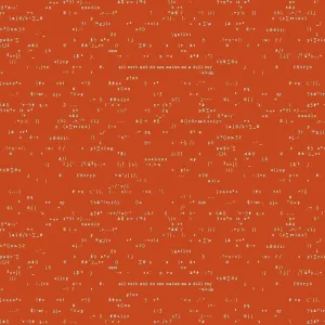 Giucy Giuce Fabric | Scrawl | Punc | Tomato