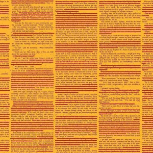 Giucy Giuce Fabric | Scrawl | Redacted Redux | Mango