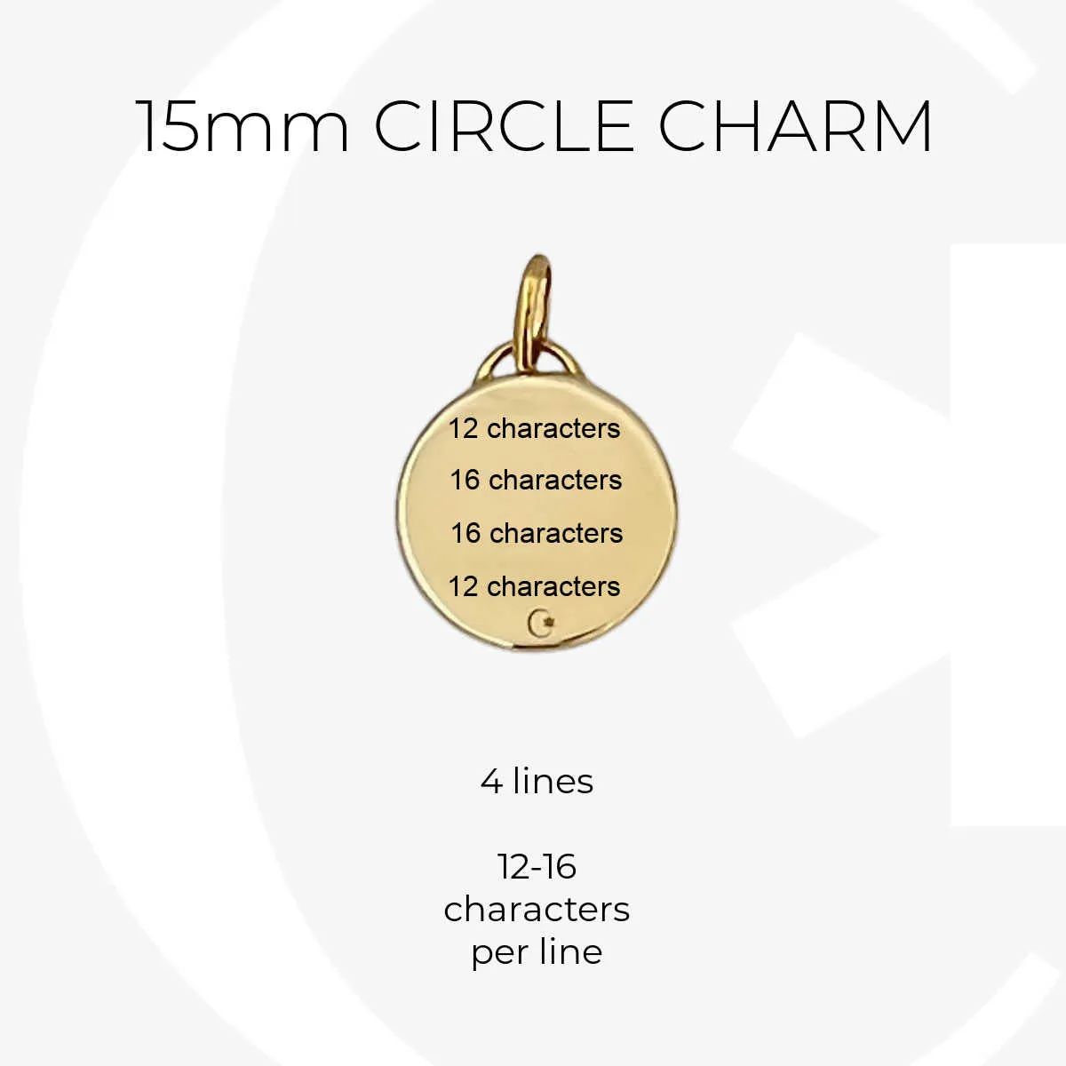 Gold Medical ID Charm Bracelet