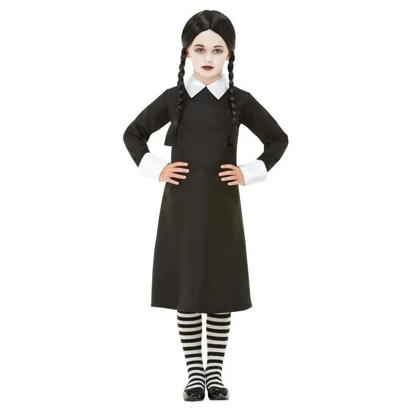 Gothic School Girl Costume, Black