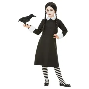 Gothic School Girl Costume, Black
