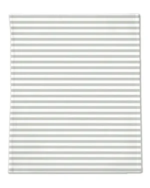 GREY STRIPES | Minky Blanket