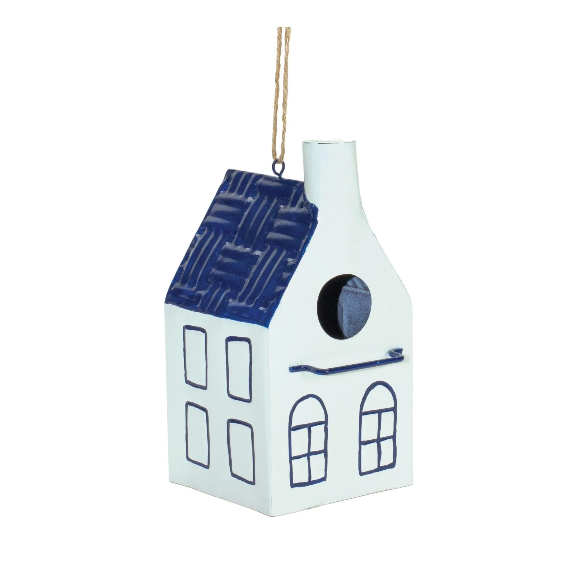 Hanging Metal Bird House Garden Decor (Set of 3)