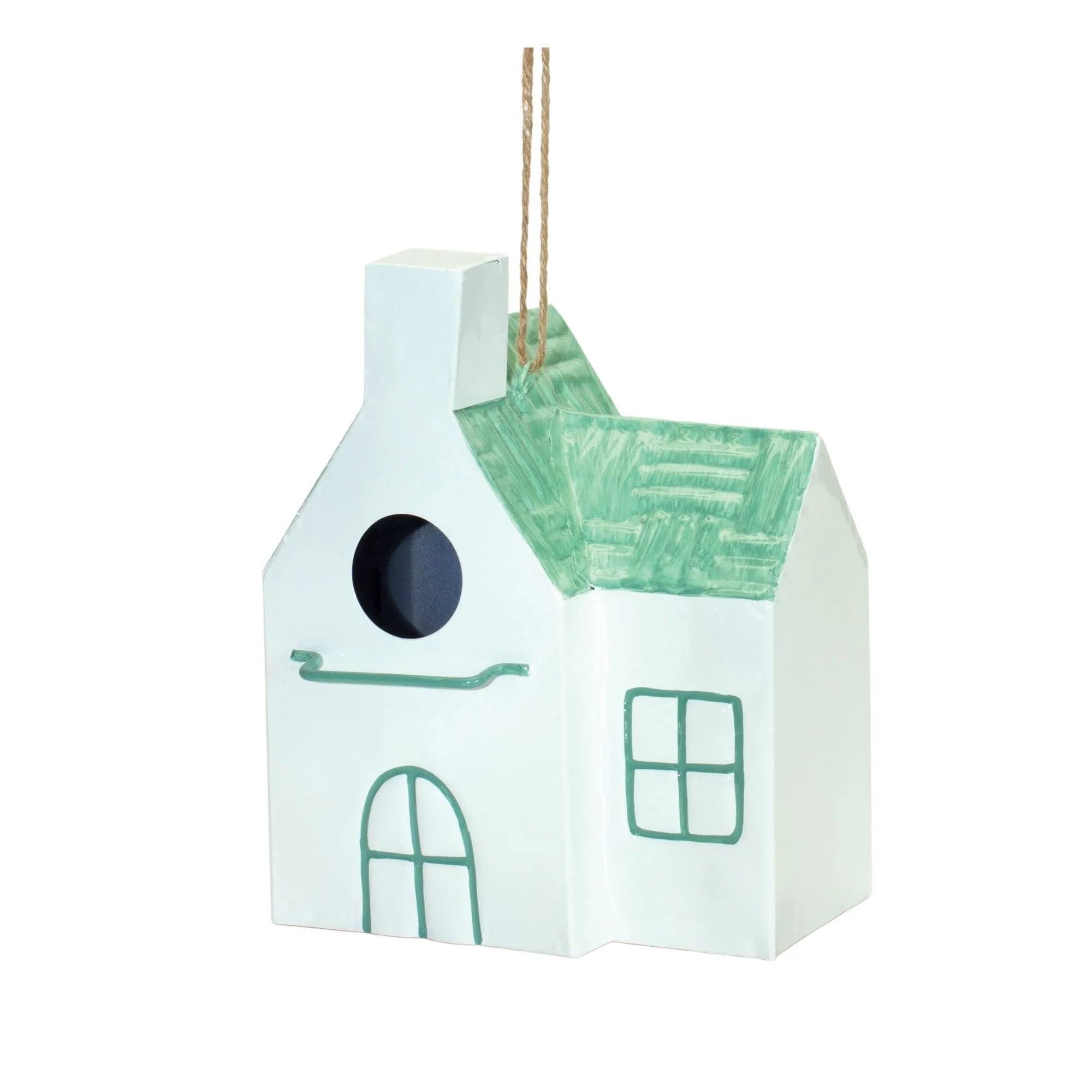 Hanging Metal Bird House Garden Decor (Set of 3)