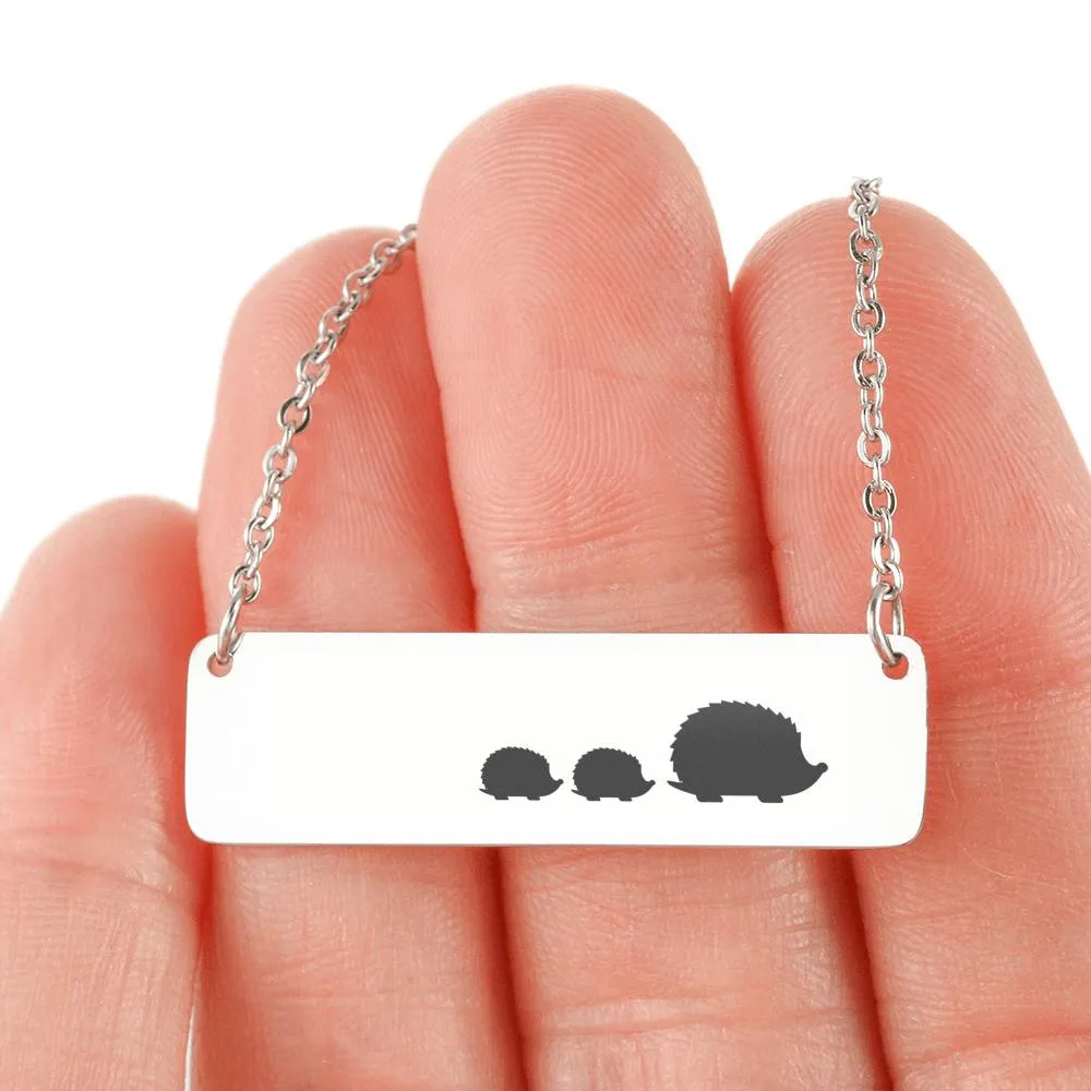 Hedgehog Necklace   2