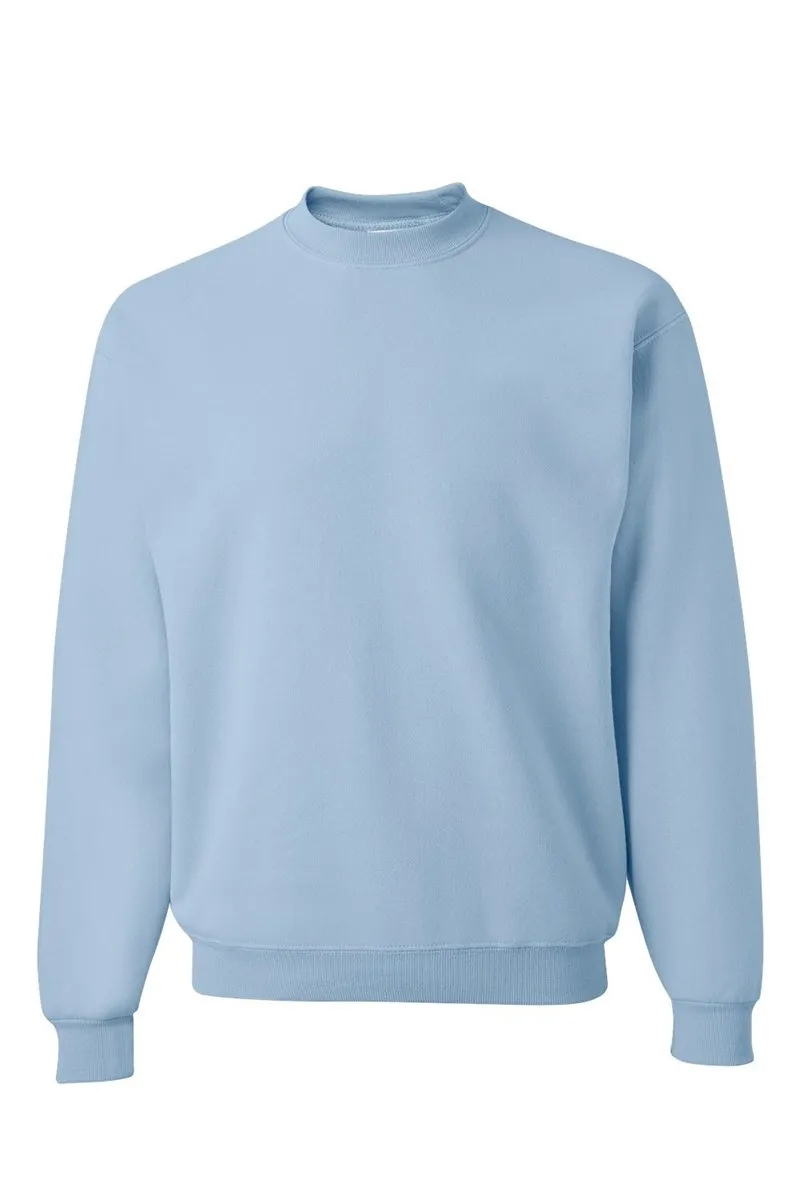 Here For The Good Times Happy Face Unisex NuBlend Crew Sweatshirt