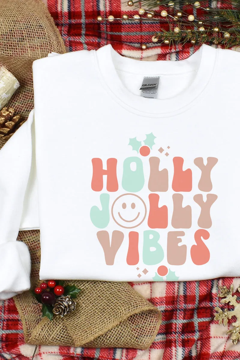 Holly Jolly Vibes Unisex NuBlend Crew Sweatshirt