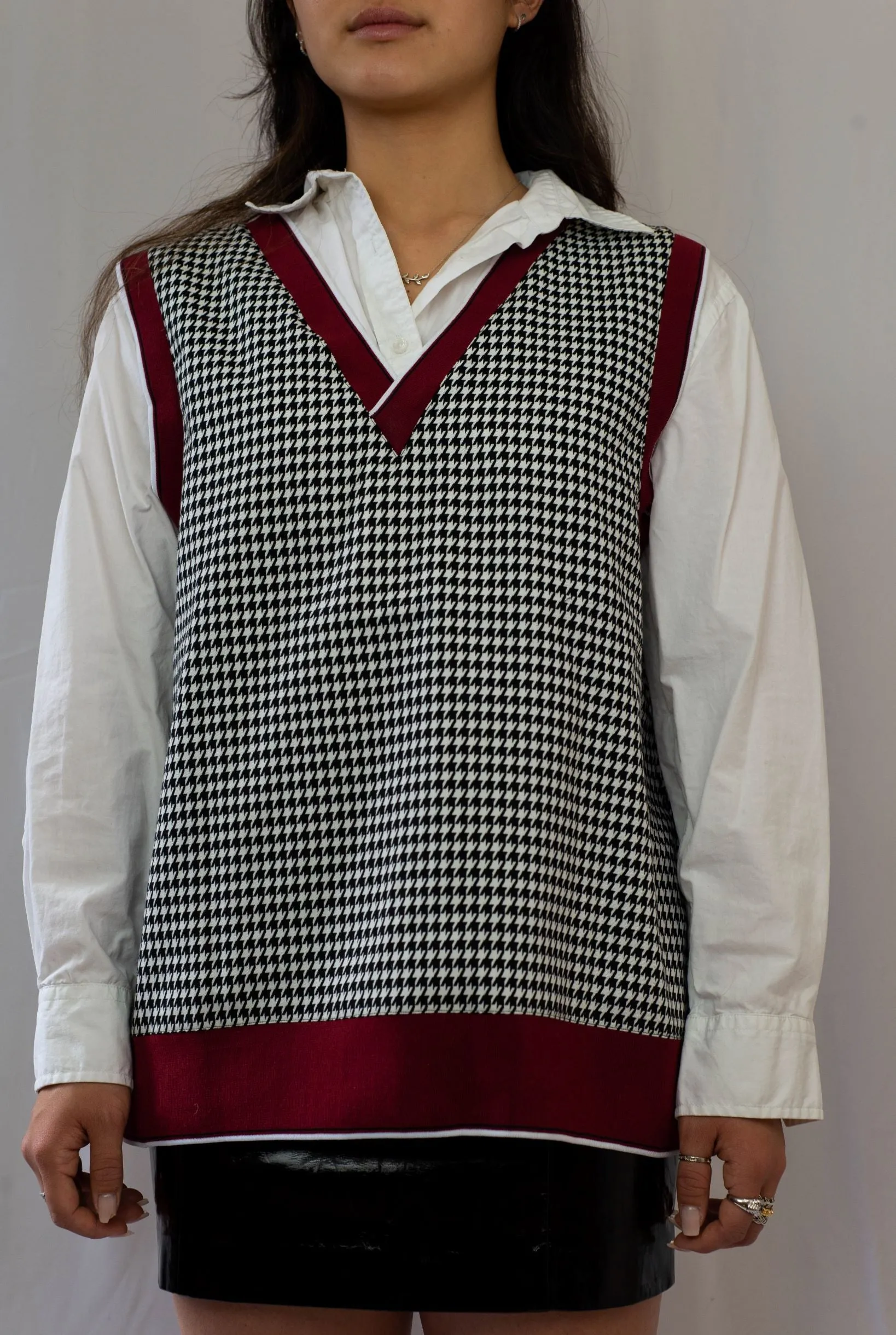 HOUNDSTOOTH TIMELESS VEST