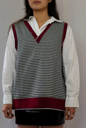 HOUNDSTOOTH TIMELESS VEST