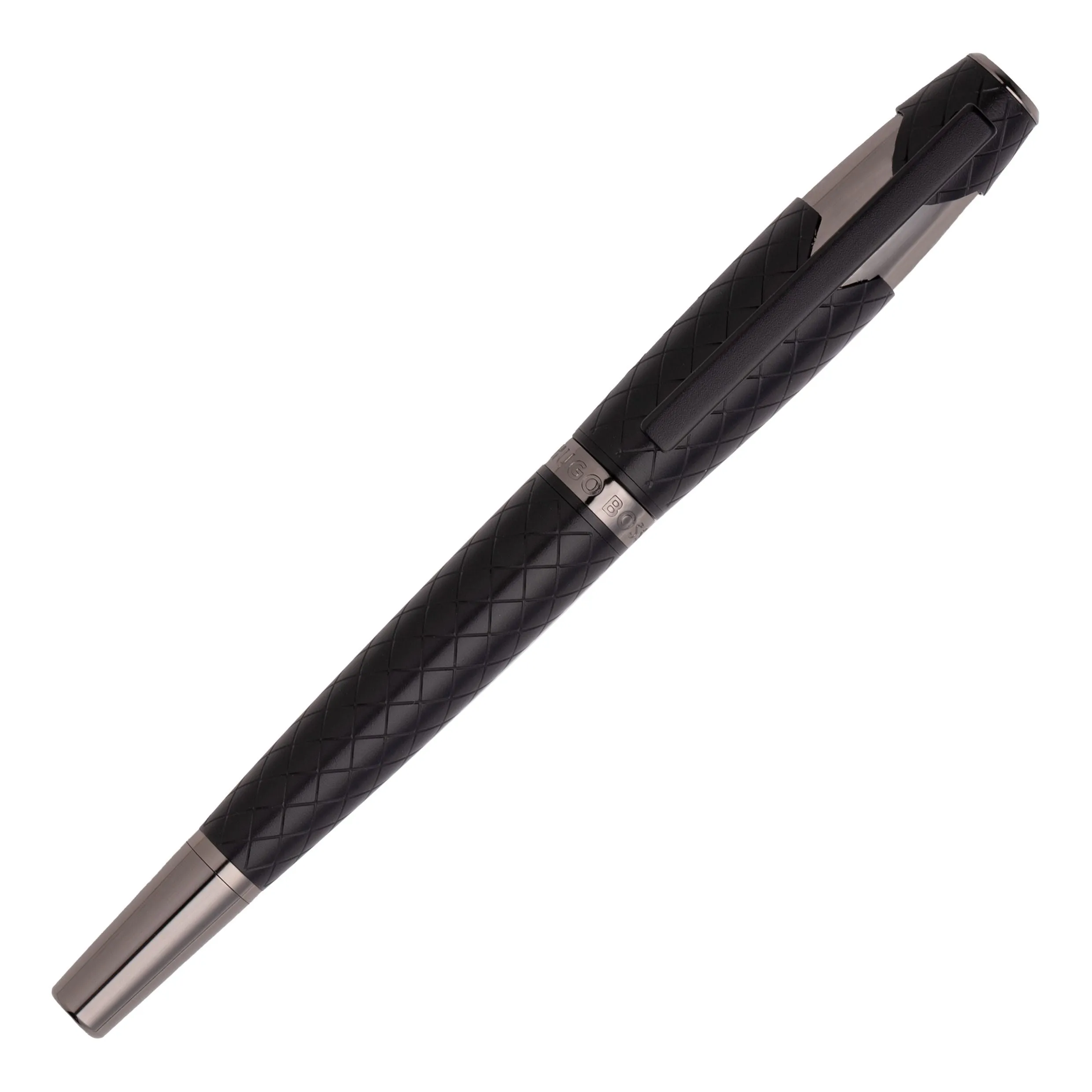 HUGO BOSS HSS2522A-Fountain pen Chevron Black