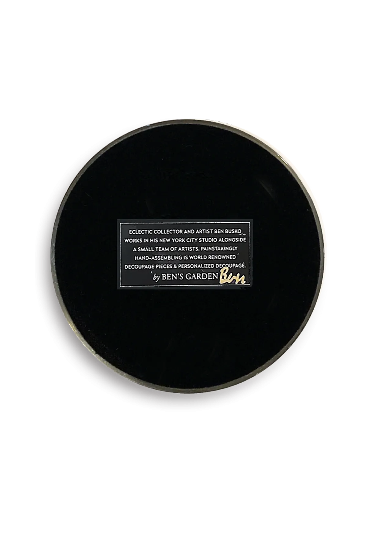 I Love Your Script Crystal Dome Paperweight