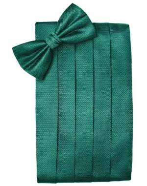 Jade Herringbone Cummerbund