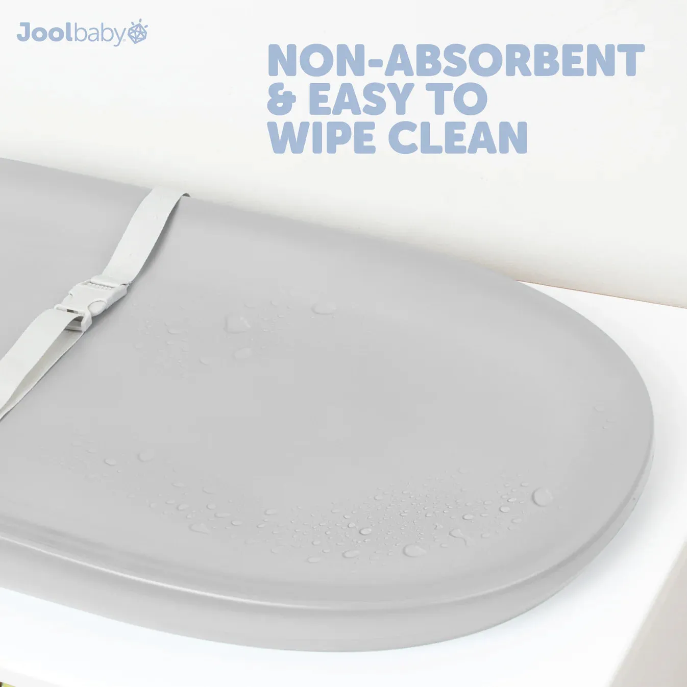 Jool Baby Waterproof Changing Pad - Gray