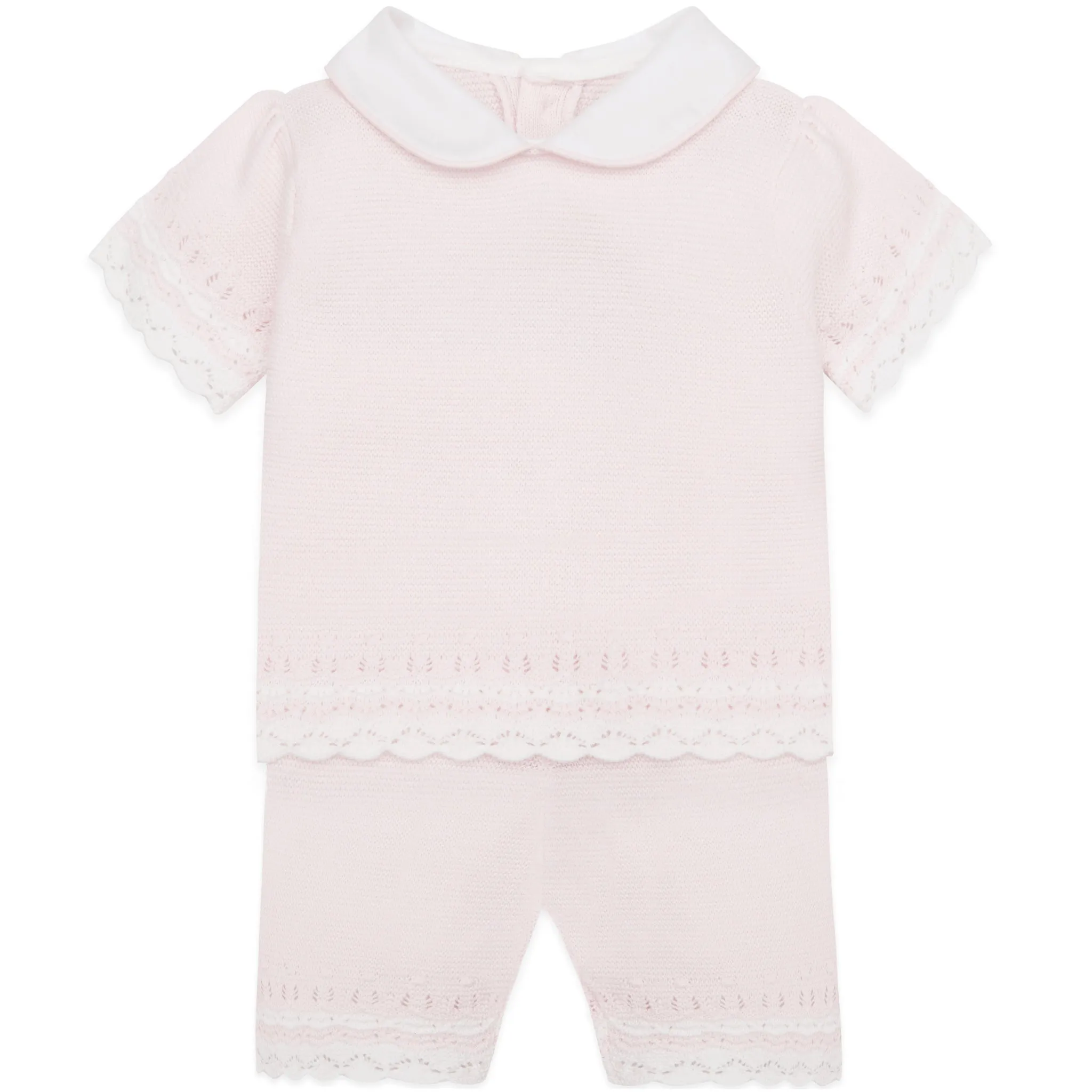 Judith Girls Knit Top and Shorts Set