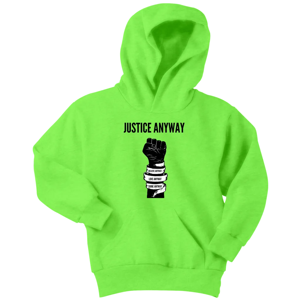 Justice Anyway Youth Hoodie