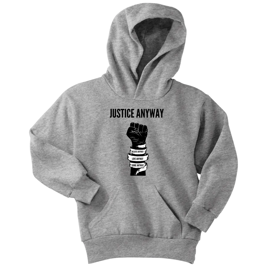 Justice Anyway Youth Hoodie