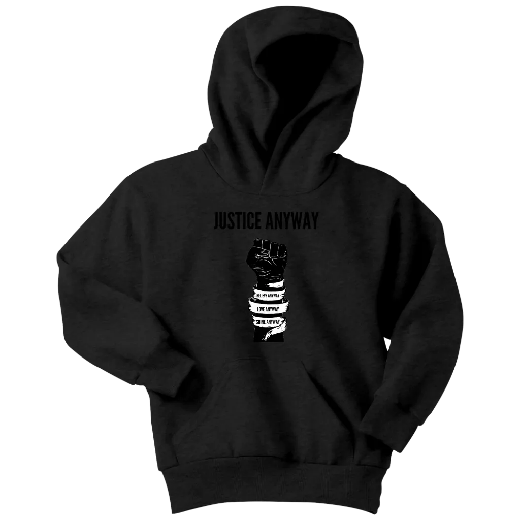 Justice Anyway Youth Hoodie