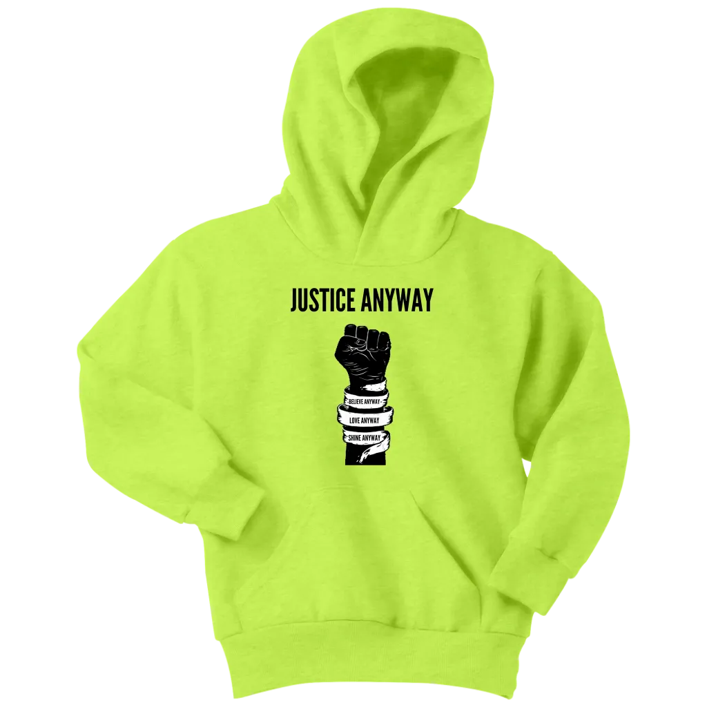 Justice Anyway Youth Hoodie