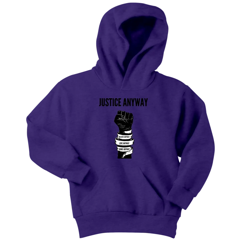 Justice Anyway Youth Hoodie