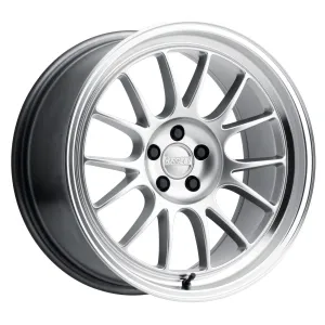Kansei Wheels K13H CORSA 18x10.5 5X114.3 HYPER SILVER MACHINED LIP  12mm offset