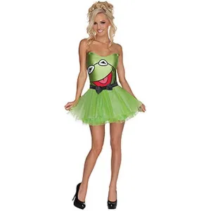 Kermit Womens Dress Size L