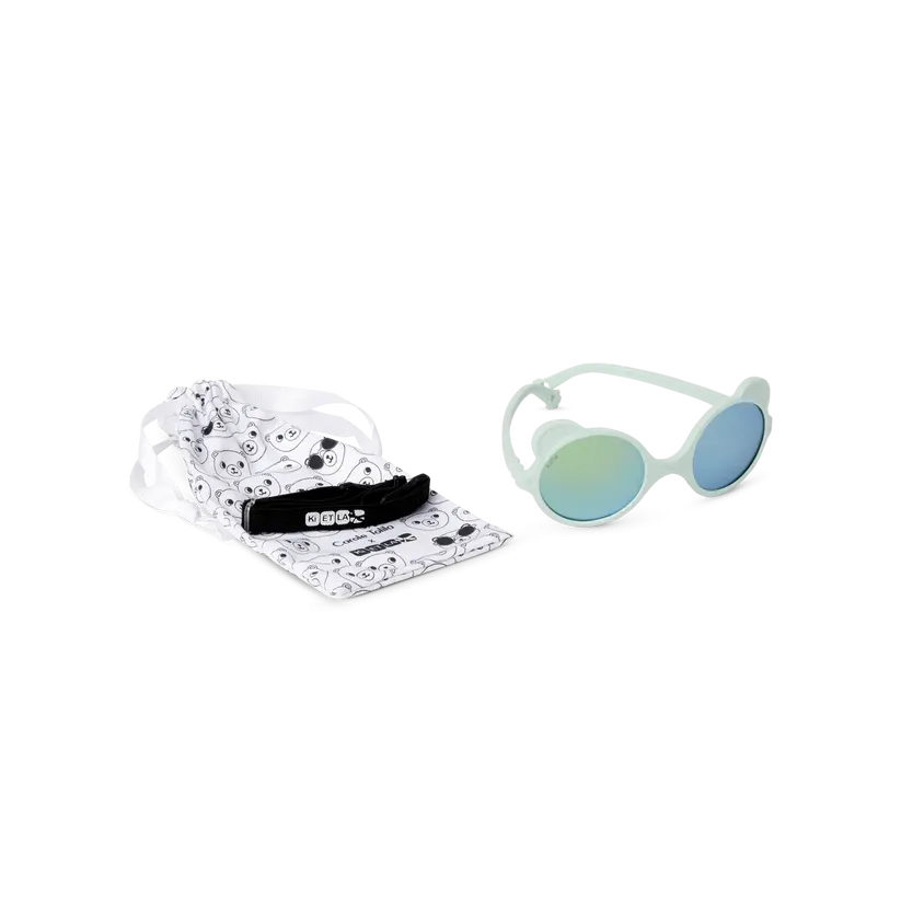 Ki ET LA Ourson Sunglasses - Almond Green (Min. of 2 PK, multiples of 2 PK)