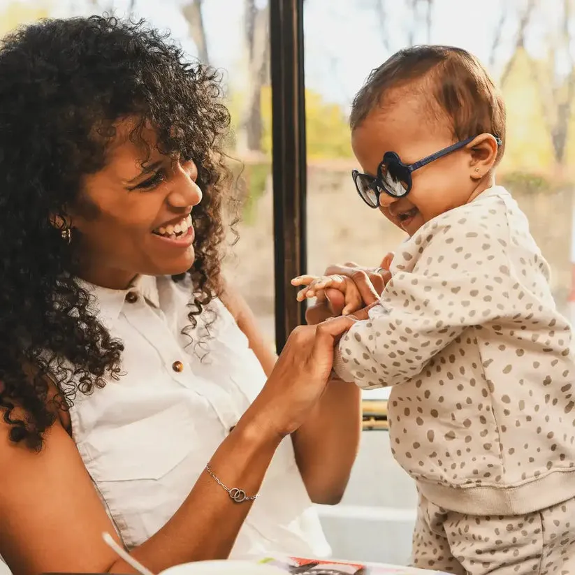 Ki ET LA Ourson Sunglasses - Blue Elysee (Min. of 2 PK, multiples of 2 PK)