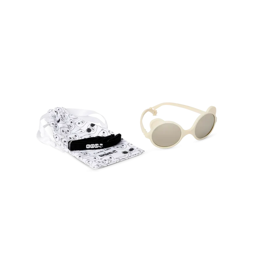 Ki ET LA Ourson Sunglasses - Cream (Min. of 2 PK, multiples of 2 PK)