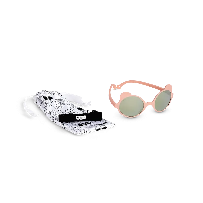 Ki ET LA Ourson Sunglasses - Peach (Min. of 2 PK, multiples of 2 PK)