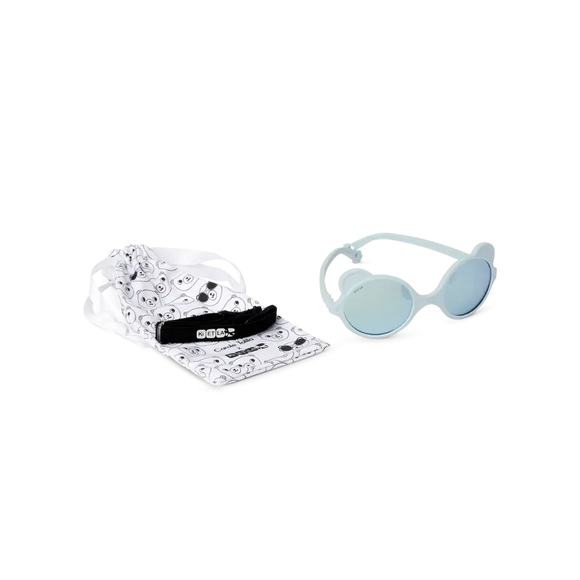 Ki ET LA Ourson Sunglasses - Sky Blue (Min. of 2 PK, multiples of 2 PK)